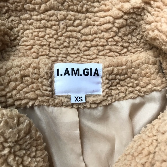 I.AM.GIA Pixie Teddy Coat size XS - Picture 5 of 12
